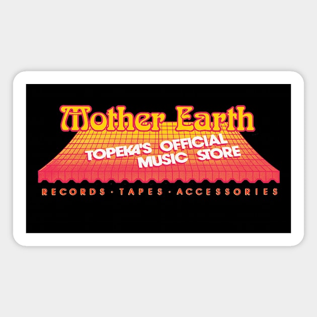 Mother Earth Two-Tone Awning (1986) Magnet by TopCityMotherland